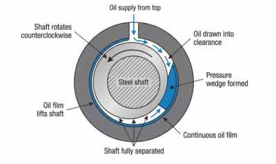 Journal Bearing Working Principle