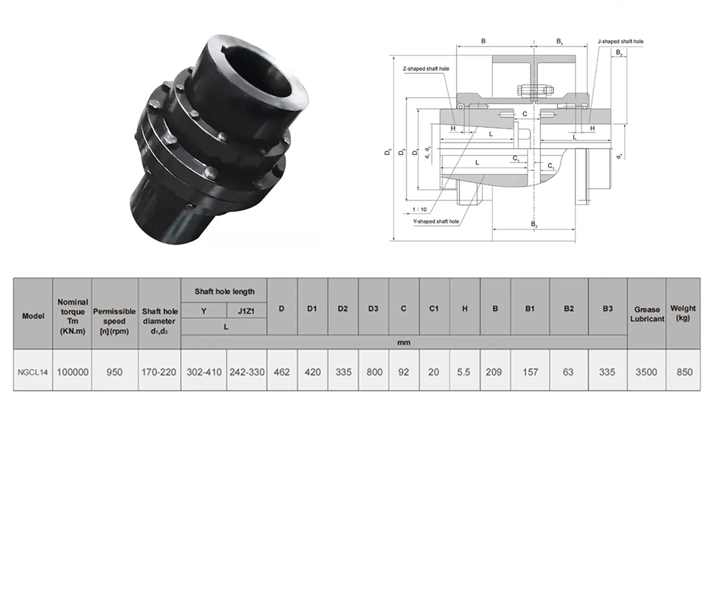 Ngcl B Gear Couplings