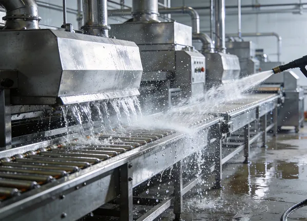 Frequent High Pressure Washdowns Food Beverage