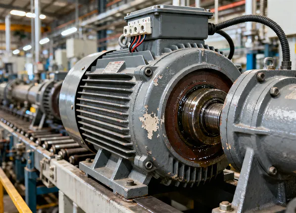 Poor Lubrication Film Formation Motor Bearings