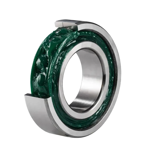 Solid Lube Angular Contact Ball Bearings