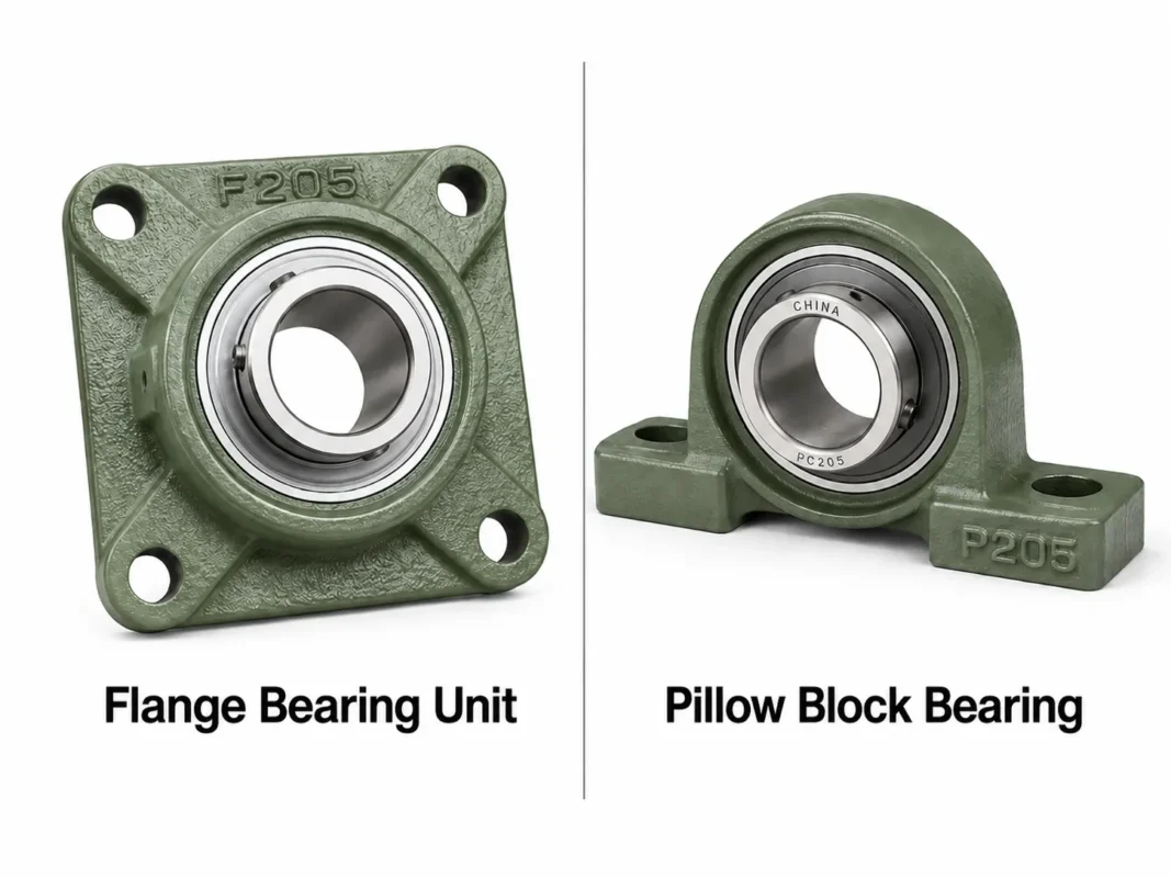 Flange Bearing Unit Vs Pillow Block Bearings