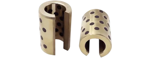High Strength Brass Graphit Bushings For Linear Bearing Replacement