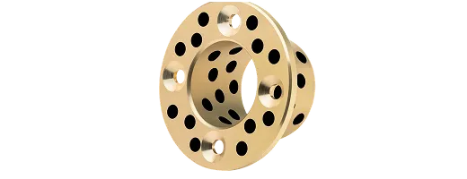 High Strength Brass Graphite Plugged Thrust Flange Bushings
