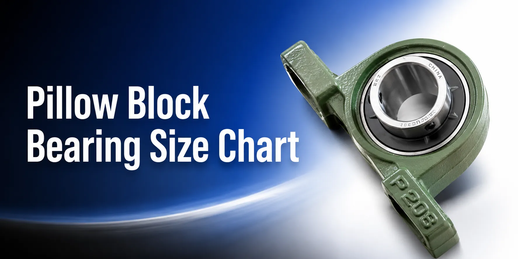 Pillow Block Bearings Size Chart