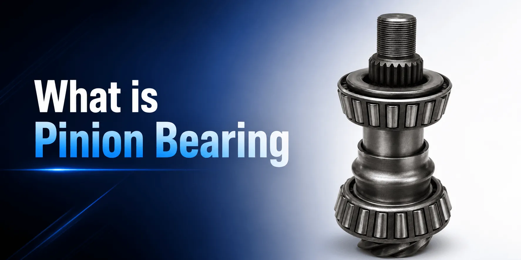 What Is A Pinion Bearing 2