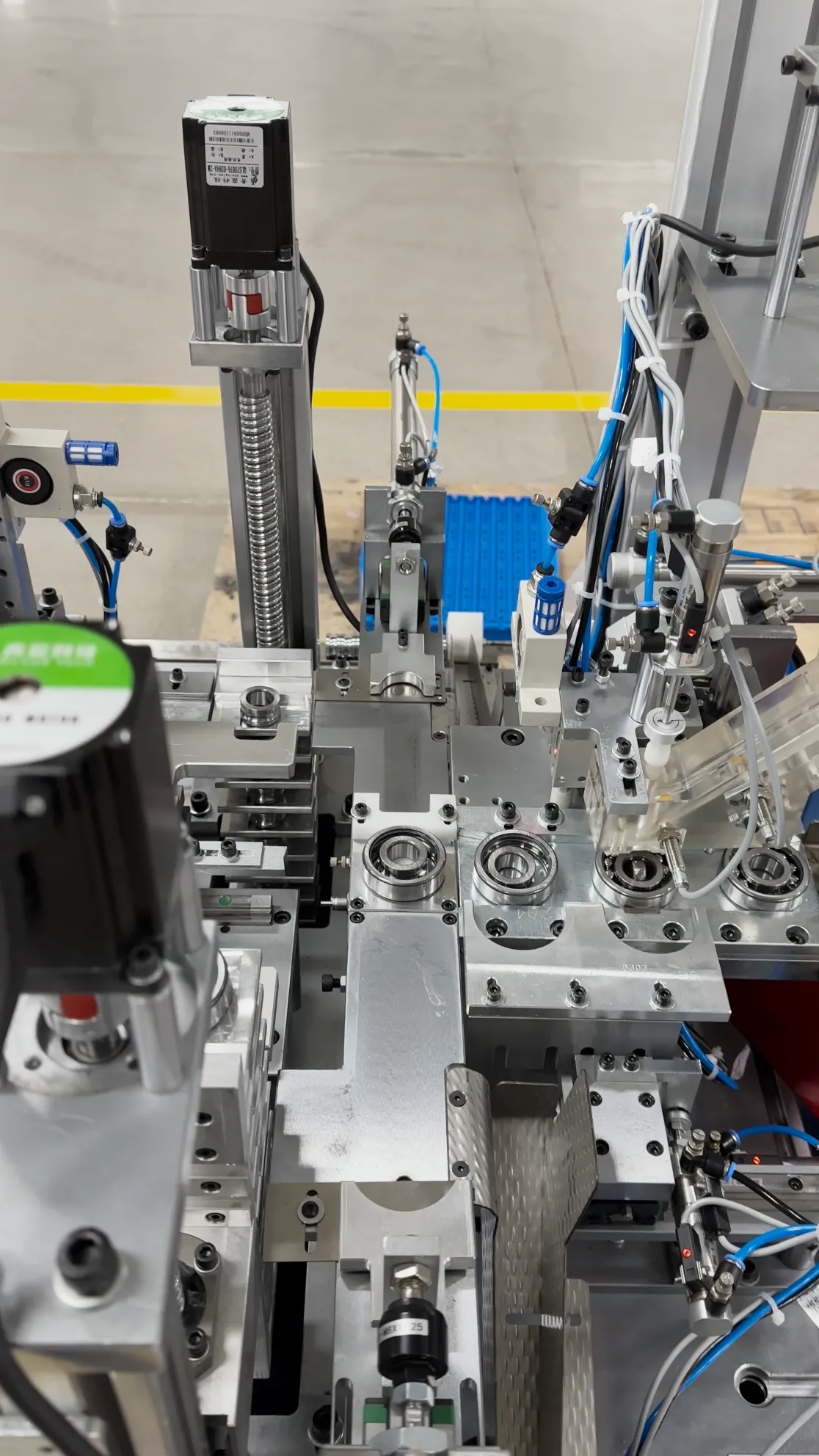 Deep Groove Ball Bearing Production Line In Our New Factory