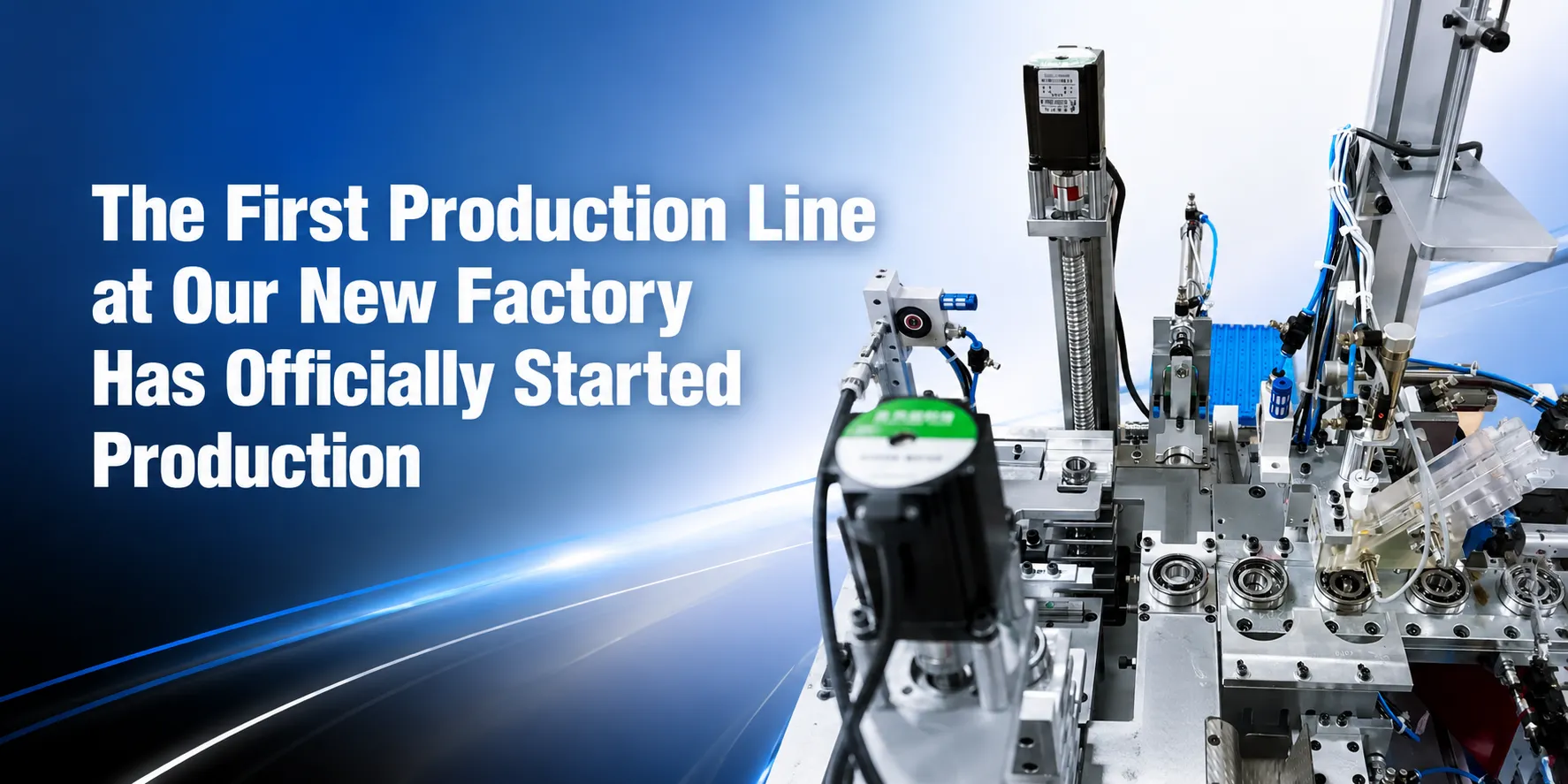 First Production Line In Bkz Industry New Factory