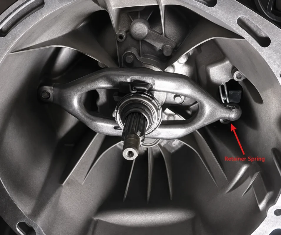 Remove The Retainer Spring