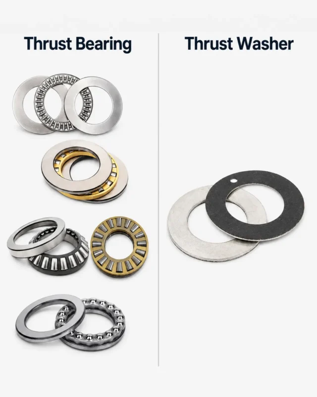 Thrust Washer Vs Thrust Bearing
