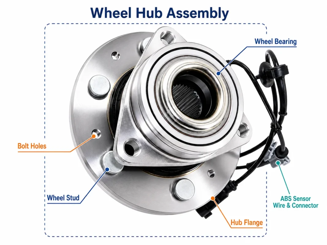 Wheel Hub With Wheel Bearing