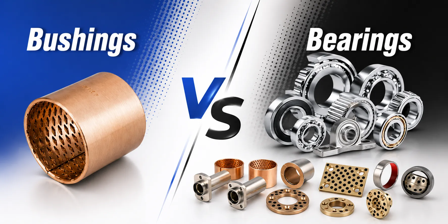 Bushings And Bearings Why Would You Use A Bushing Over A Bearing