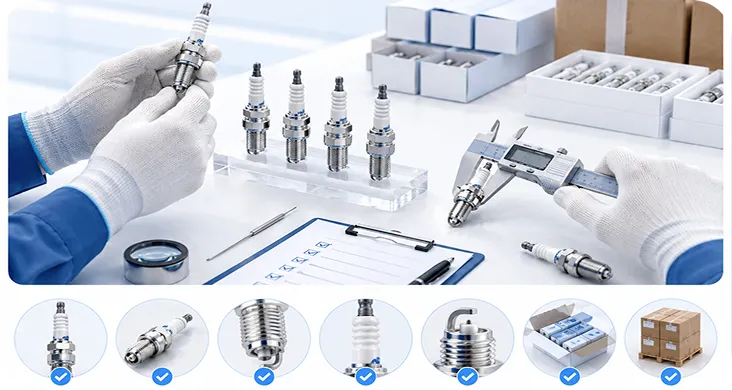 Strict Quality Control Before Shipment For Spark Plugs