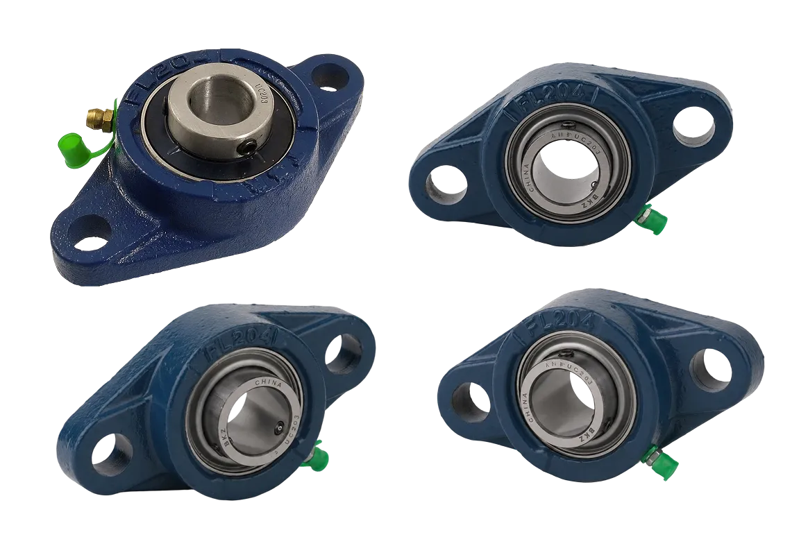 Ucfl203 2 Bolt Oval Flange Bearing Unit From Bkz Industry