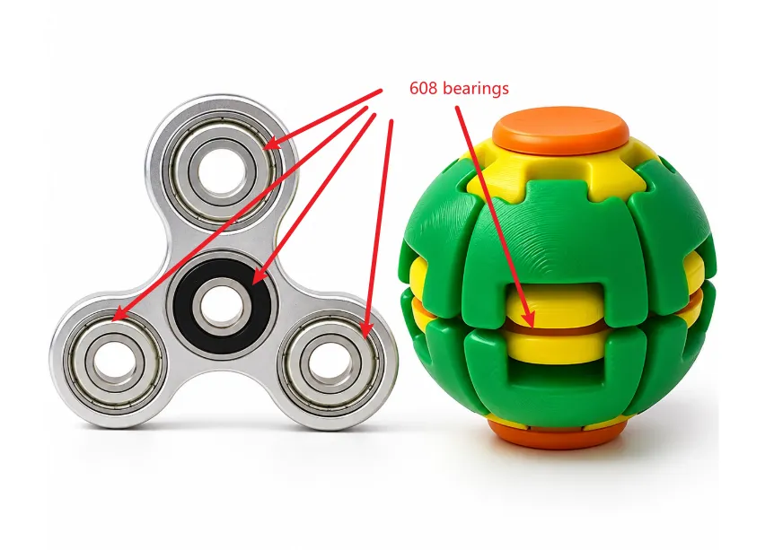 608 Bearings For Fidget Spinner