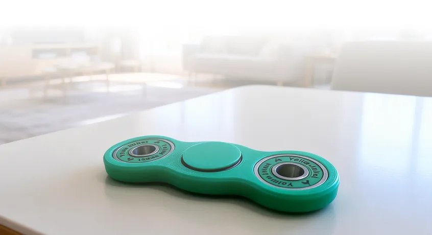 Bar Dual Arm Fidget Spinner
