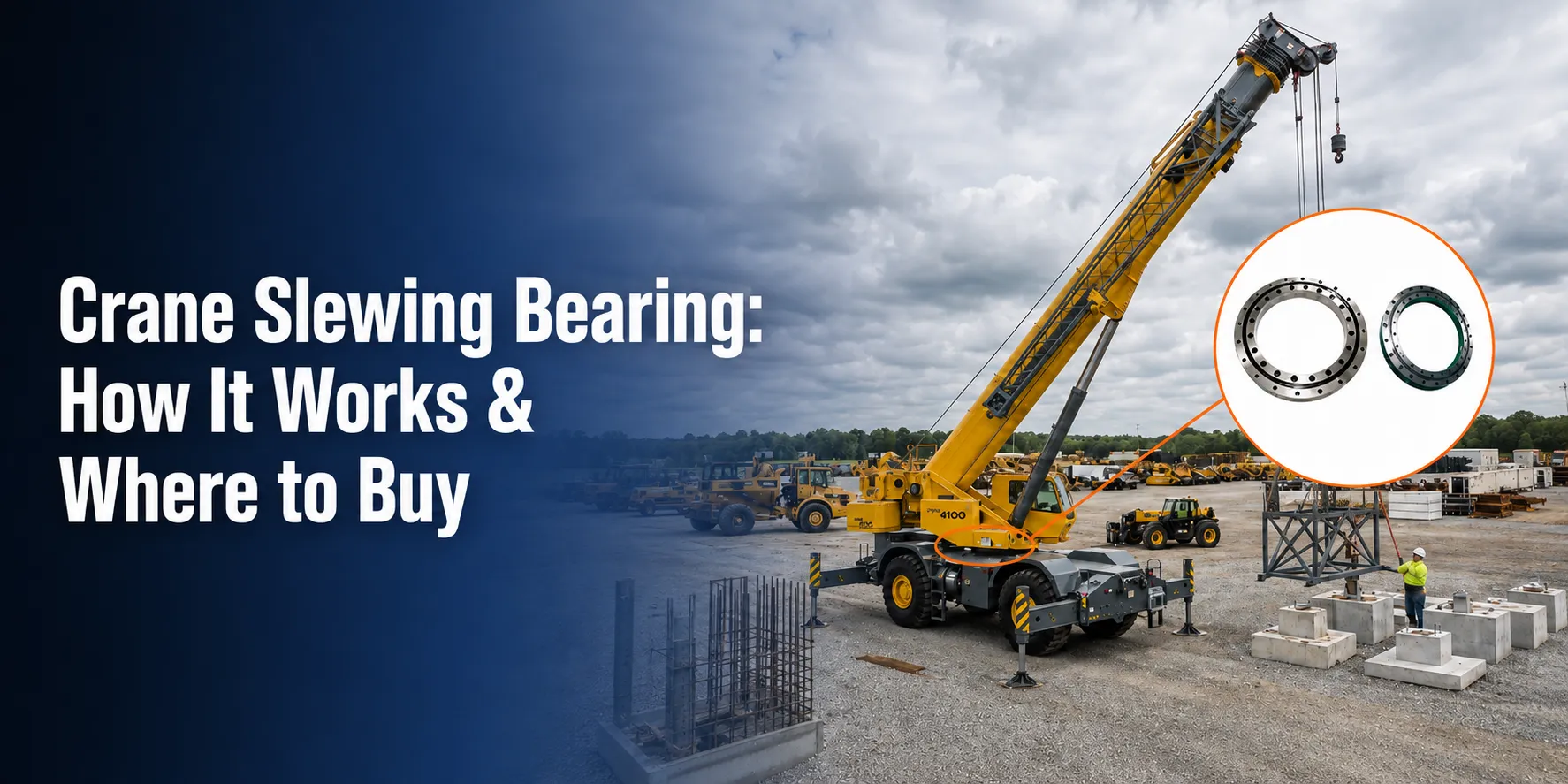 Crane Slewing Bearing How It Works Where To Buy