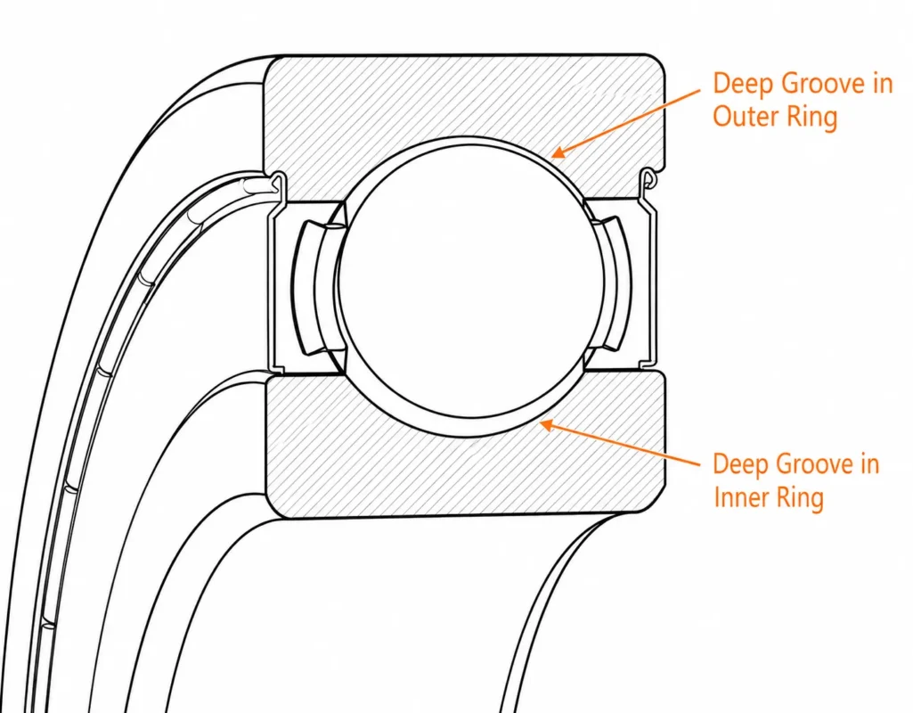 Deep Groove Design For Deep Groove Ball Bearings