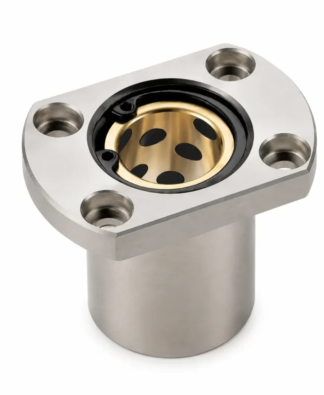 Flanged Linear Sleeve Bearing