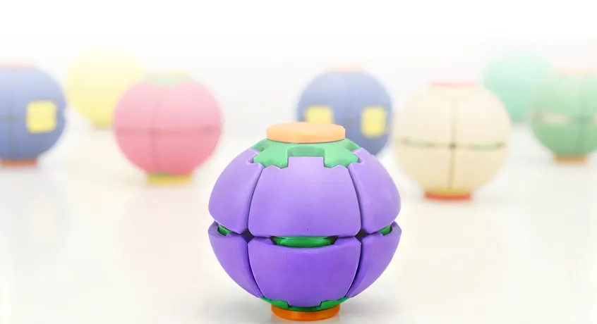 Press To Spin Fidget Ball