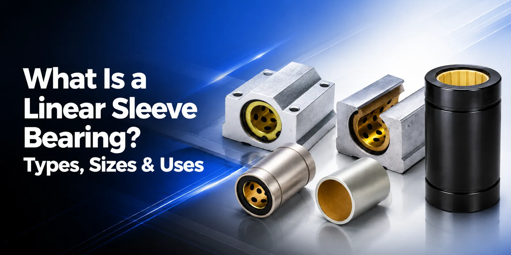 What Is A Linear Sleeve Bearing Types Sizes Uses