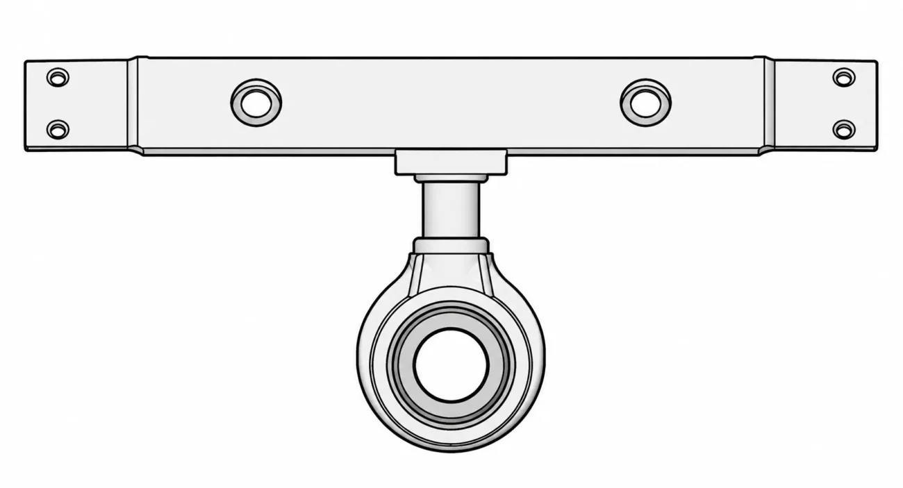 Complete Bearing Assembly Installed By Hanging It
